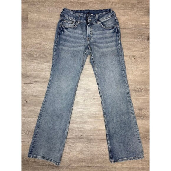 Divided H&M Denim - Bootcut Jeans Women’s Size 8 Light Wash Y2K Low Rise Denim